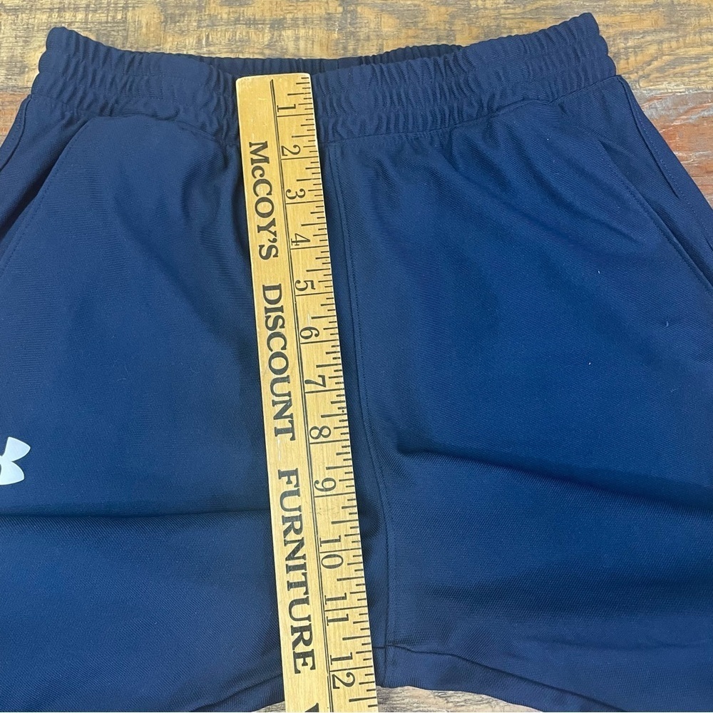 Under Armour men’s size small vital woven track athletic pants navy fitted - Picture 6 of 13